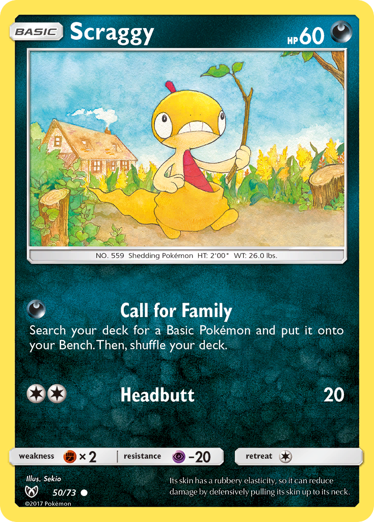 Shining Legends Scraggy #50/73